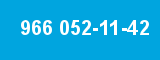 966 052-11-42
